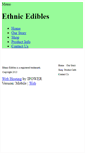 Mobile Screenshot of ethnicedibles.com